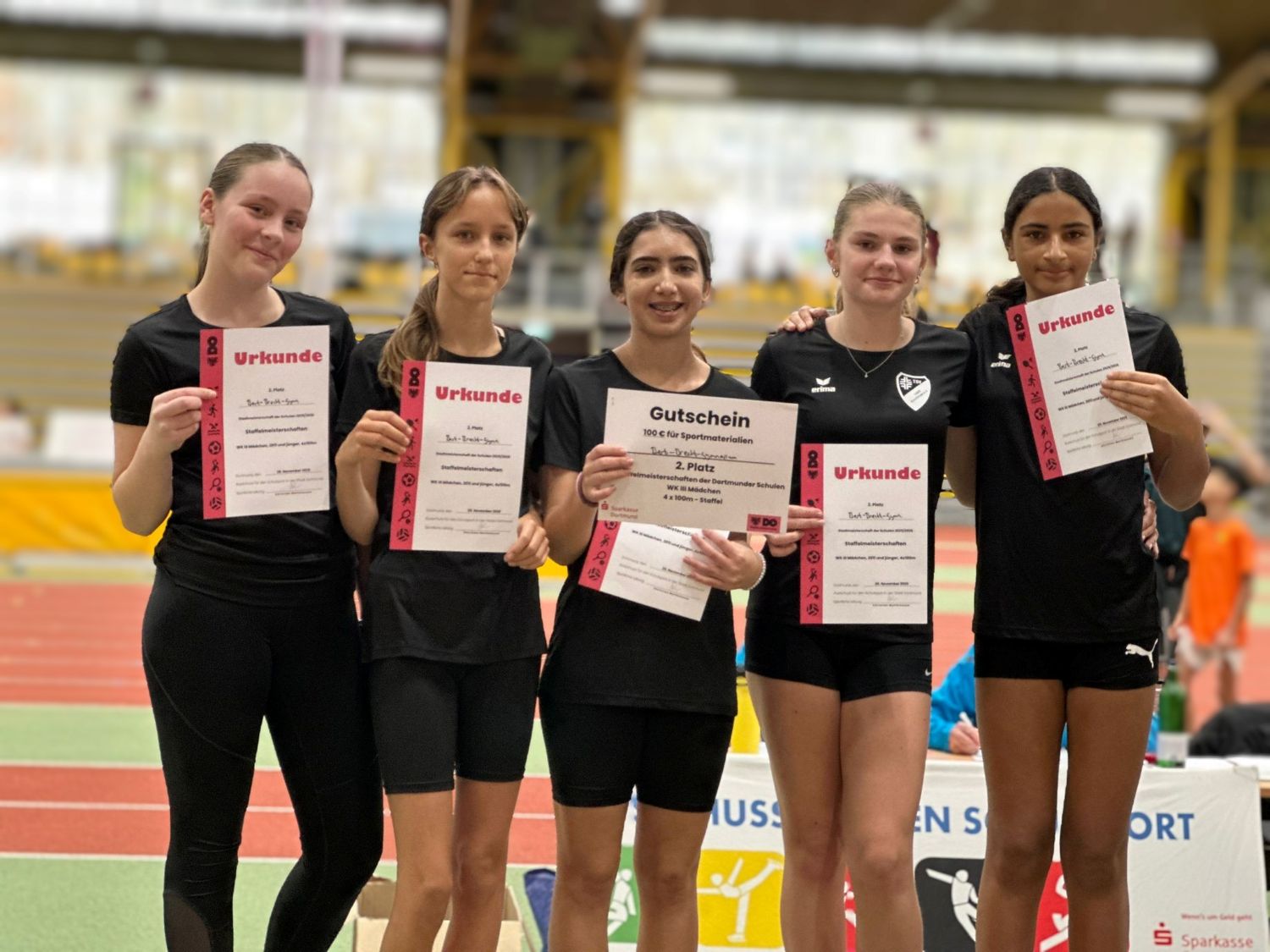 Staffel BBG Madchen Vizemeisterinnen 1