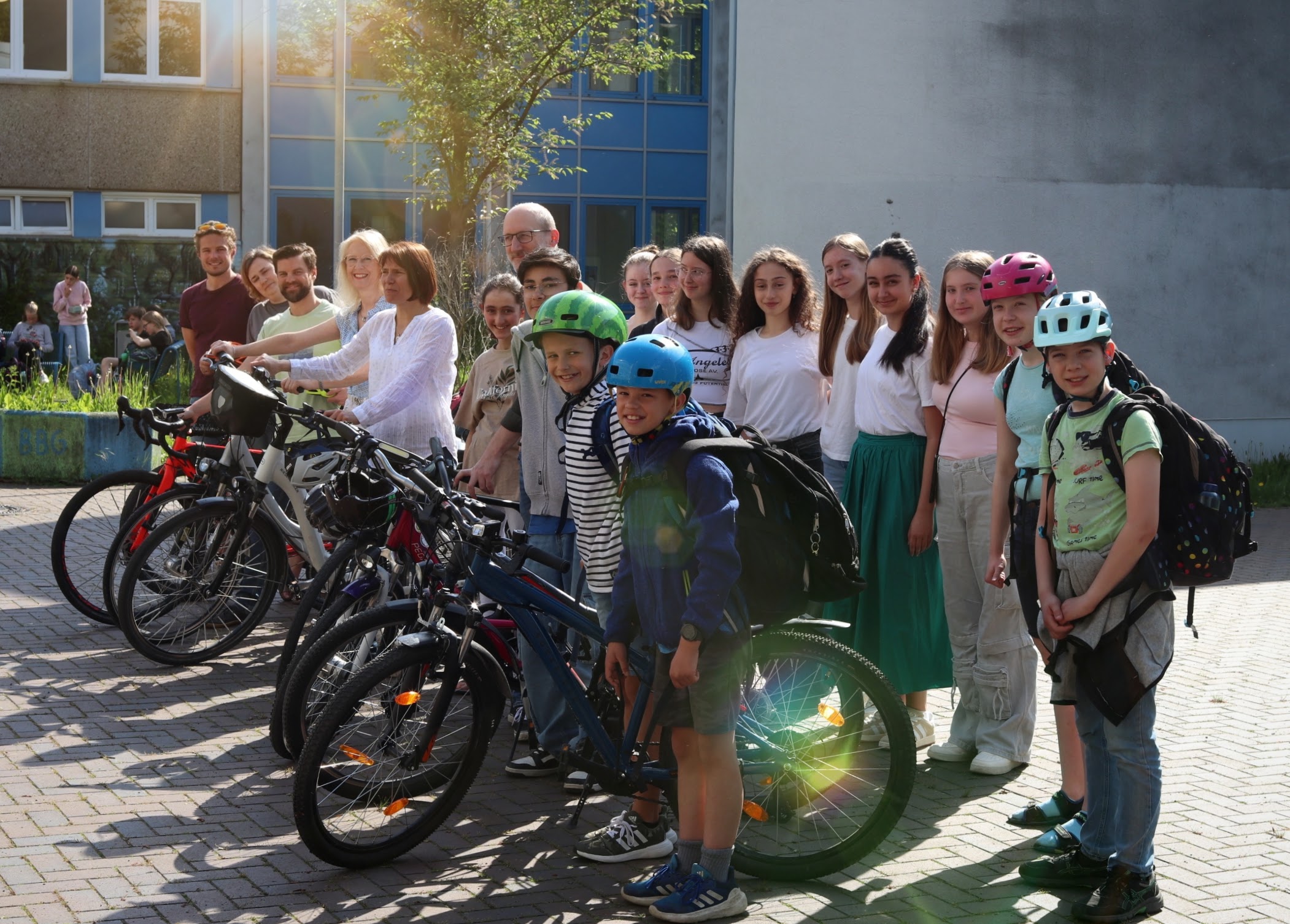 Mittlerweile schon eine Tradition: Stadtradeln am BBG 